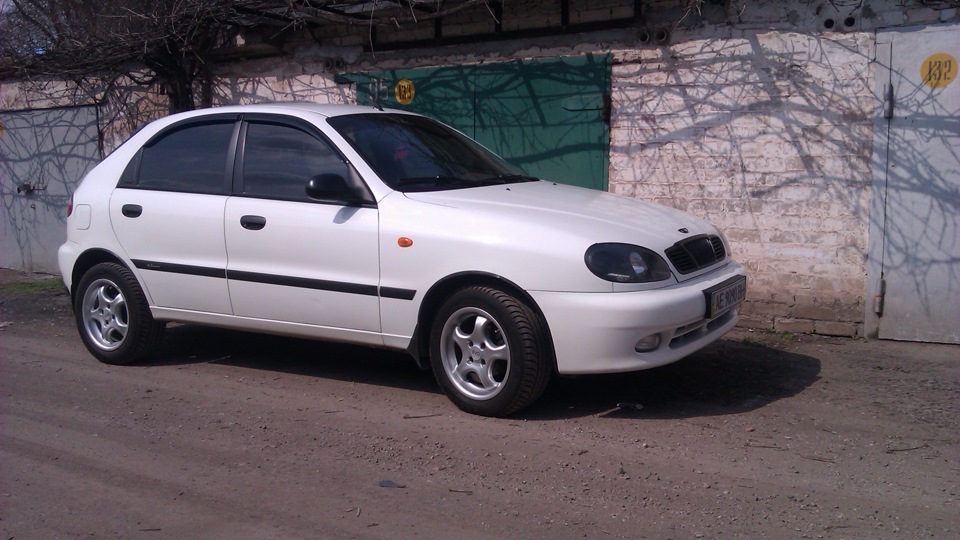 Код краски daewoo lanos