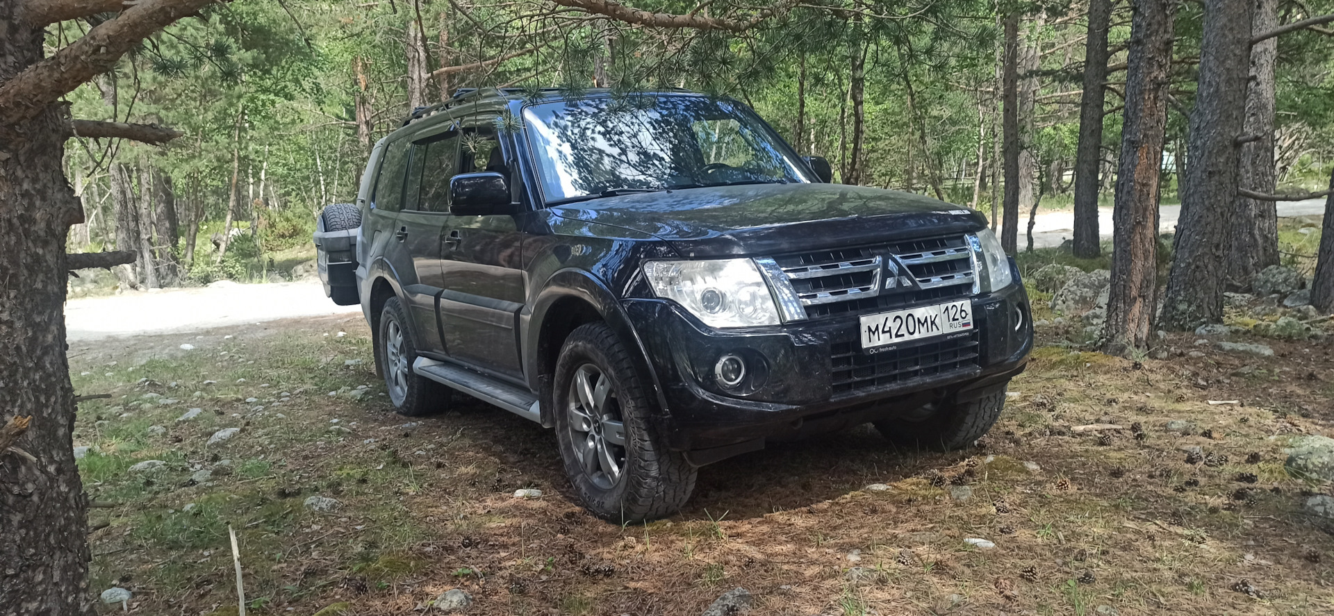 Адыр-су — Mitsubishi Pajero (4G), 3 л, 2012 года | покатушки | DRIVE2