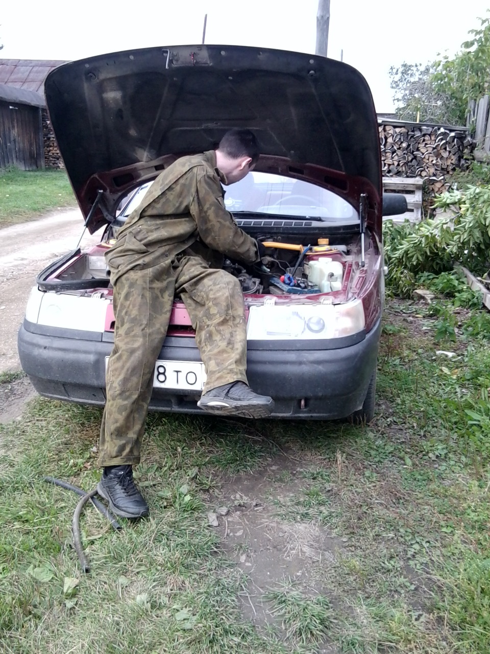 Свечи, высоковольтные провода, вакуумный регулятор, шланг на ВУТ — Lada  21100, 1,5 л, 2000 года | своими руками | DRIVE2