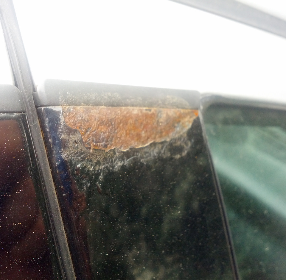 Накладки стоек w203 ржавеют! Что делать? Делимся опытом — DRIVE2