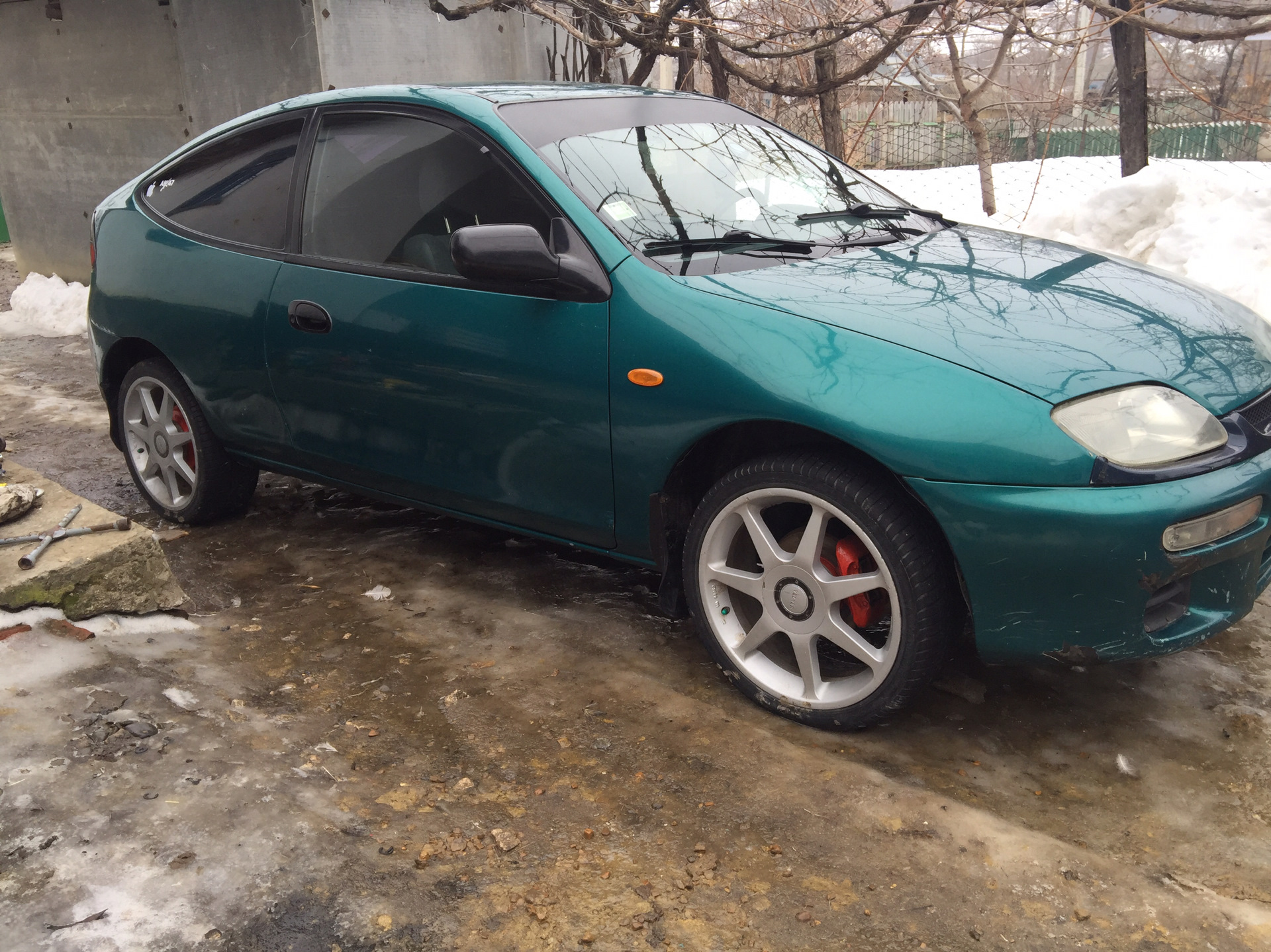 Mazda 323bg камуфляж