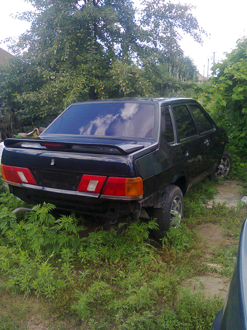 Общая картина пятнашки после покраски. — Lada 2115, 1,5 л, 2006 года |  своими руками | DRIVE2