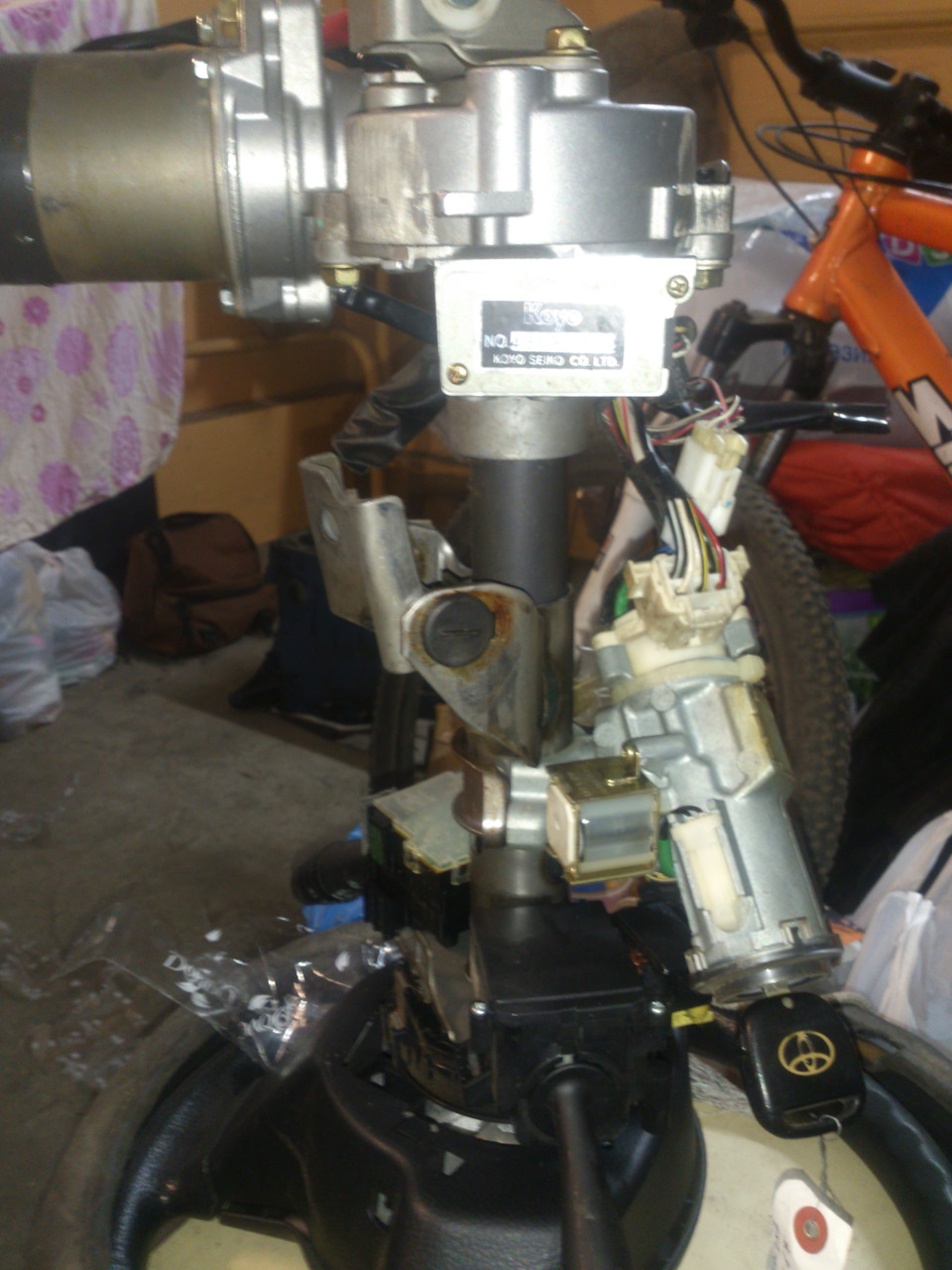 Установка электроусилителя от тойота часть 1 — Lada 4x4 3D, 1,6 л, 1985 ...