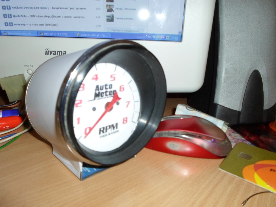 Выносной тахометр от Ваз 2106 — Lada 21053, 1,5 л, 1999 года | тюнинг ...