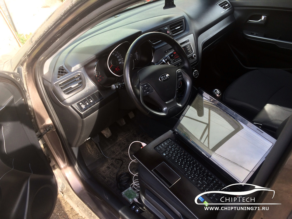 Kia Rio 1.6 2016 — ChipTech | Чип-тюнинг в Туле на DRIVE2