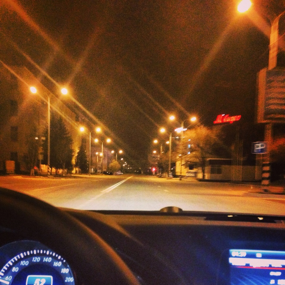 фото ночного нижнего новгорода из машины