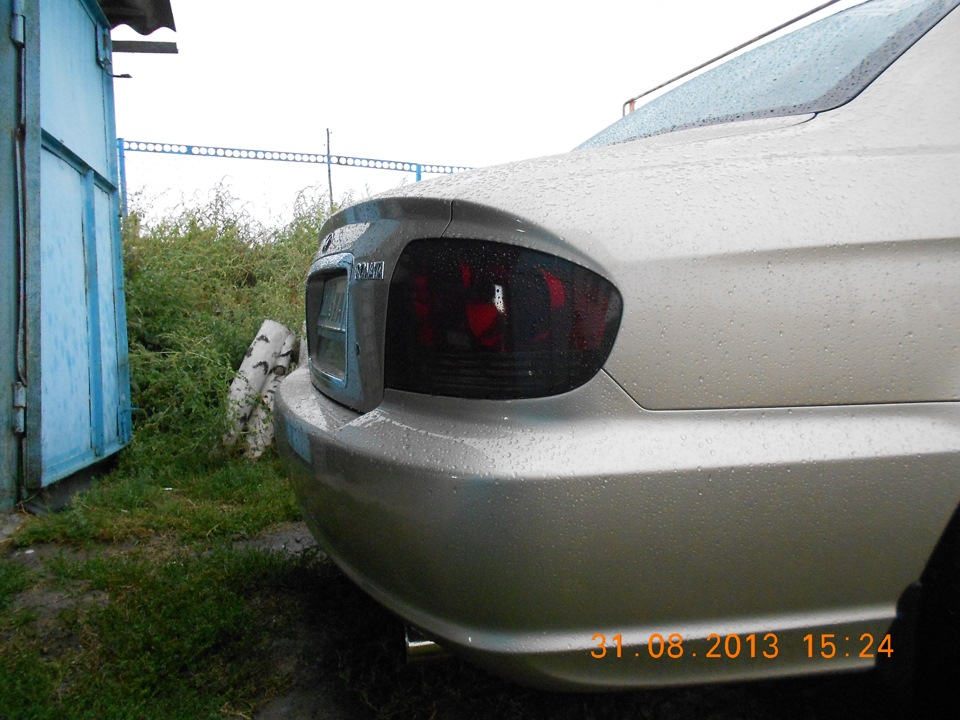 затемнение фар — Hyundai Sonata IV (EF), 2 л, 2005 года | стайлинг | DRIVE2