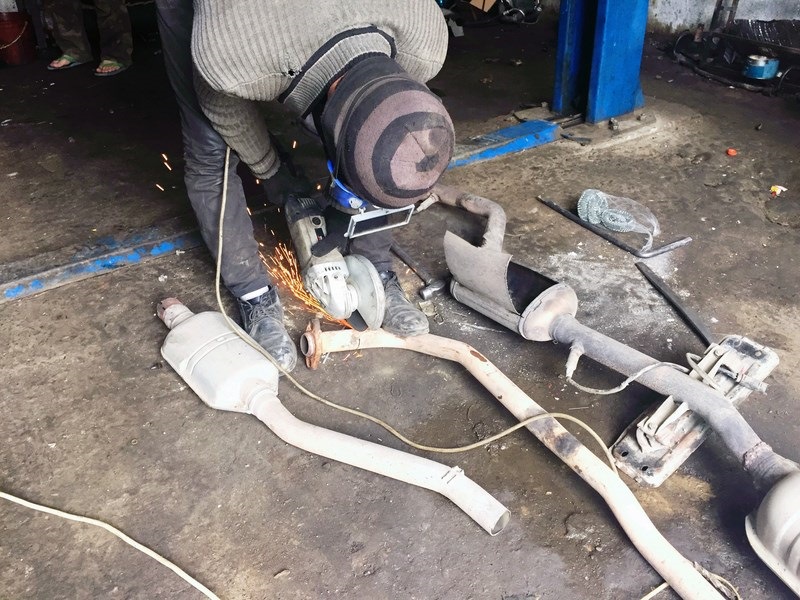 Самодельный катализатор — BMW 3 series (E46), 1,9 л, 1999 года | визит ...