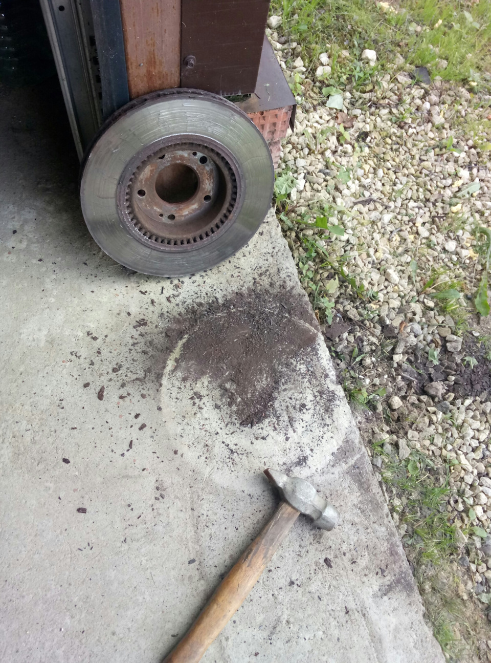 Надоел чиркающий звук при нагреве дисков — KIA Sportage (3G), 2 л, 2011 ...