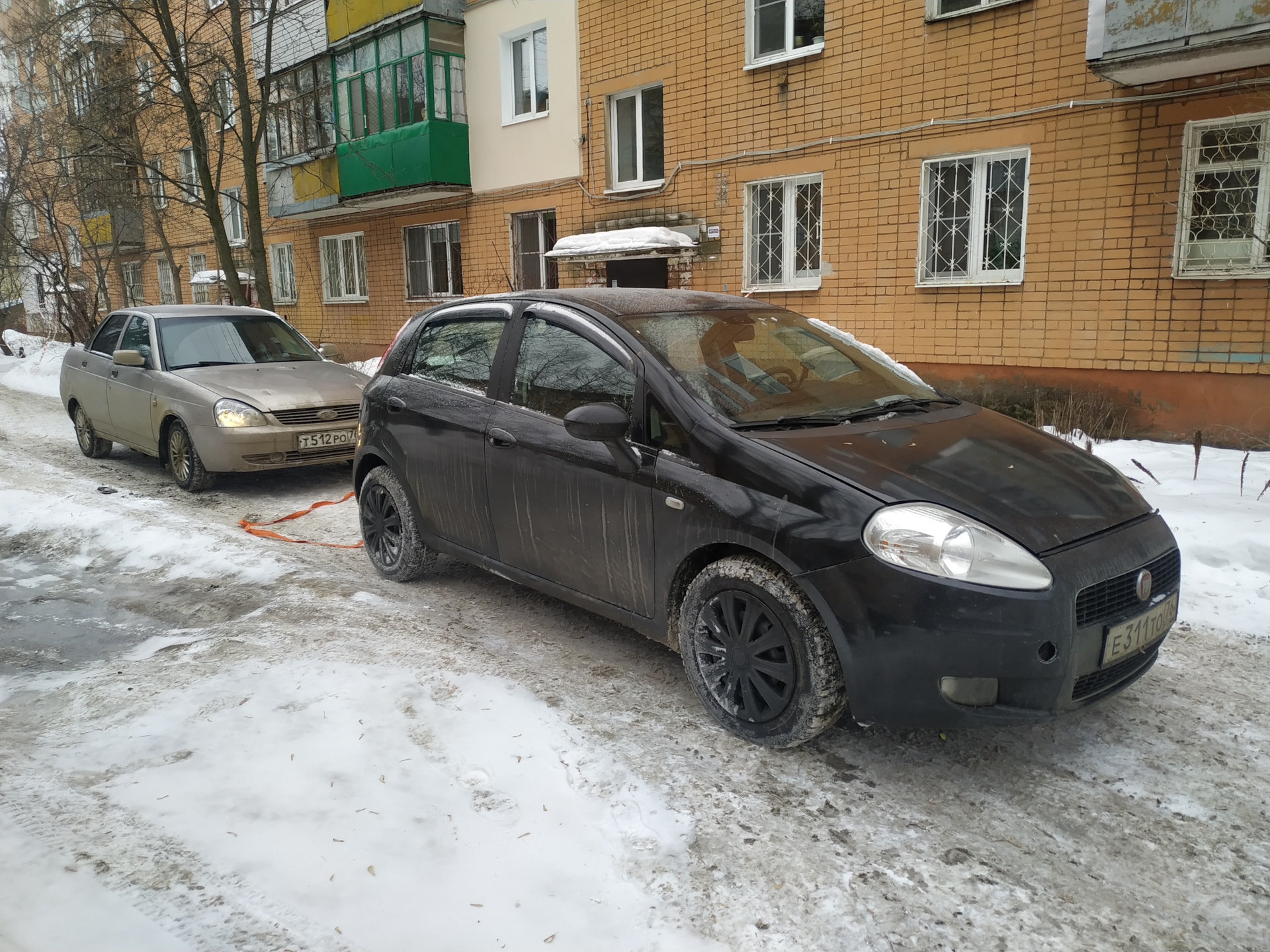 Битый небитого везёт. — FIAT Grande Punto, 1,4 л, 2008 года | помощь на  дороге | DRIVE2