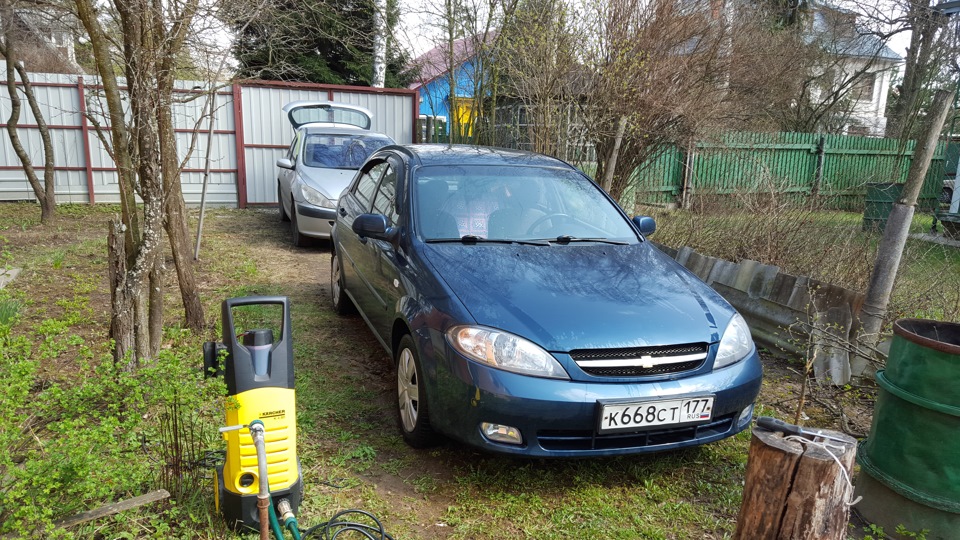 Помылись karcher ) — Peugeot 307, 1,6 л, 2003 года | мойка | DRIVE2