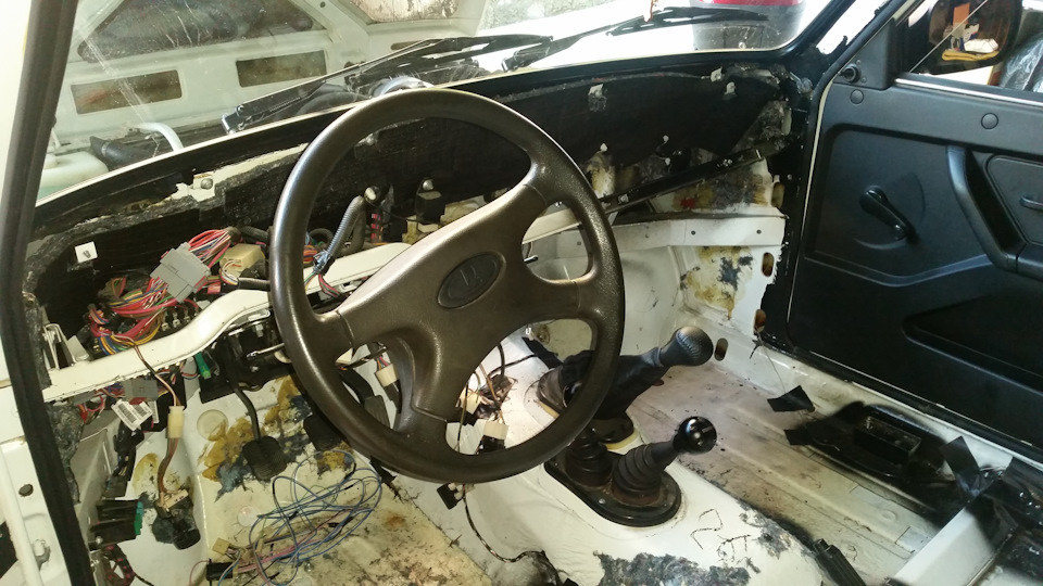 Установка улитки от 2108 — Lada 4x4 3D, 1,7 л, 2013 года | другое | DRIVE2