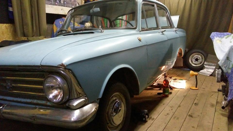 Замена сальников полуосей. Разборка "передка". — ИЖ Москвич 412, 1,5 л ...