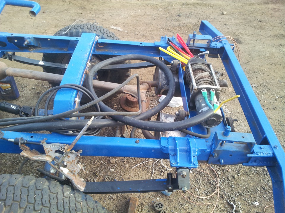 Снятие кузова, двигатель, задняя подвеска. Еще фотки и видео. — УАЗ ...