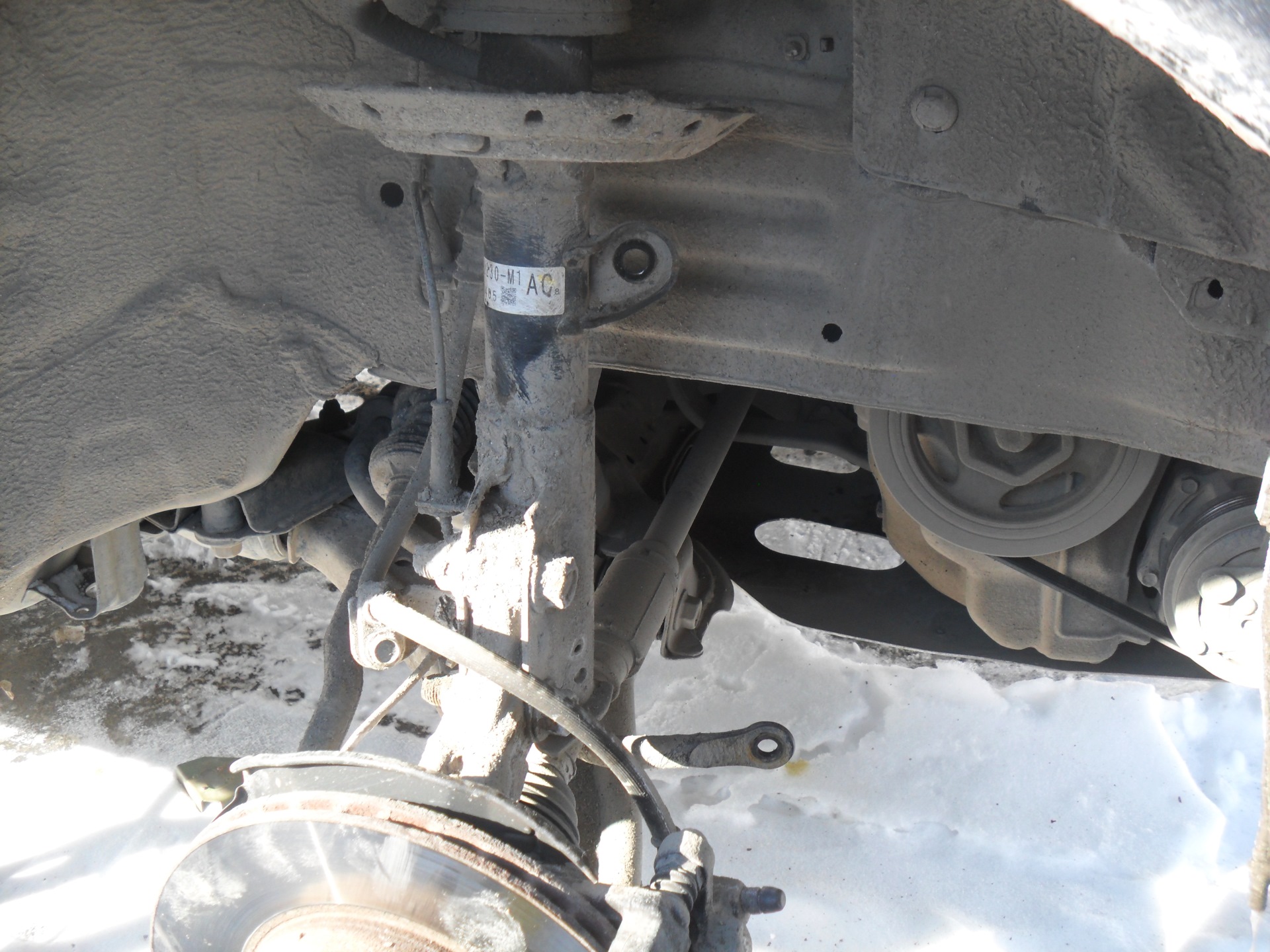 Заменил стойки - Honda Fit (1G), 1,3 л, 2004 года расходники DRIVE2