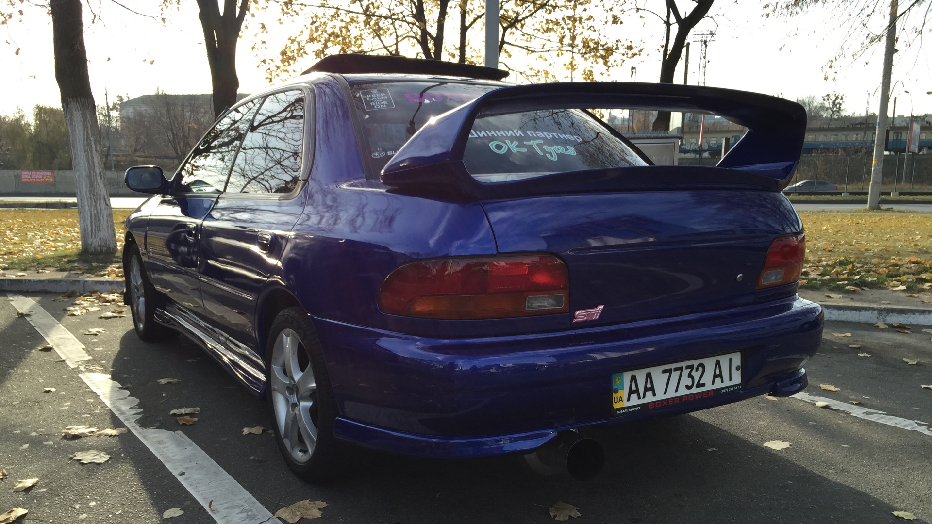 Subaru Impreza WRX (GD, GG) 2.0 бензиновый 2000 | Unusual GC8 на DRIVE2