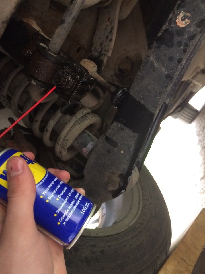 Замена "Косточек" и втулок — Mitsubishi Lancer IX, 1,6 л, 2007 года ...