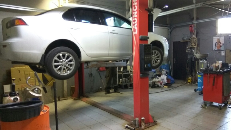 Фото в бортжурнале Mitsubishi Lancer X