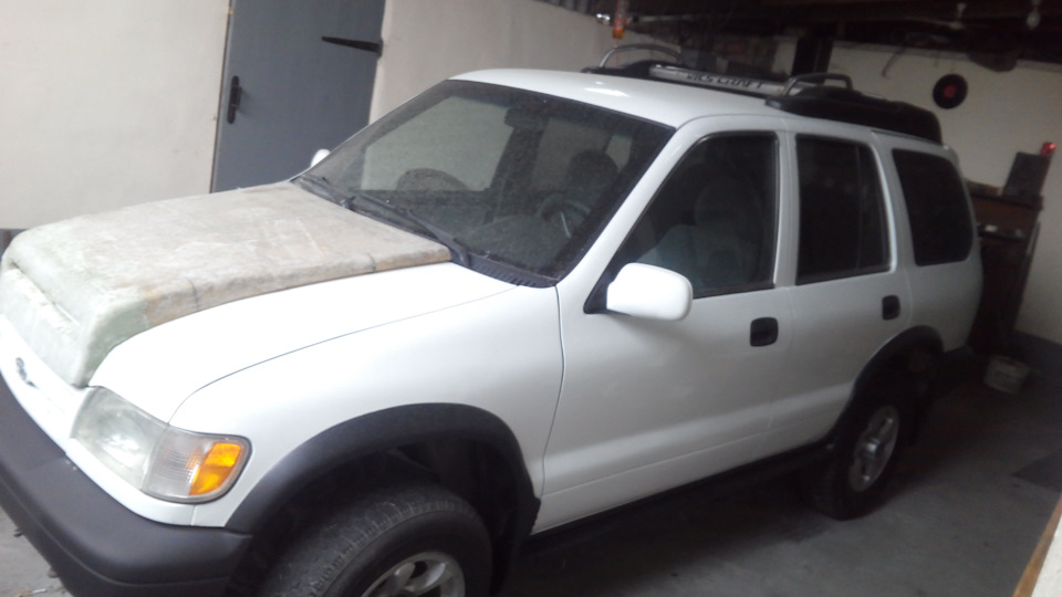 продольный люфт задней полуоси. — KIA Sportage (1G), 2 л, 1997 года ...