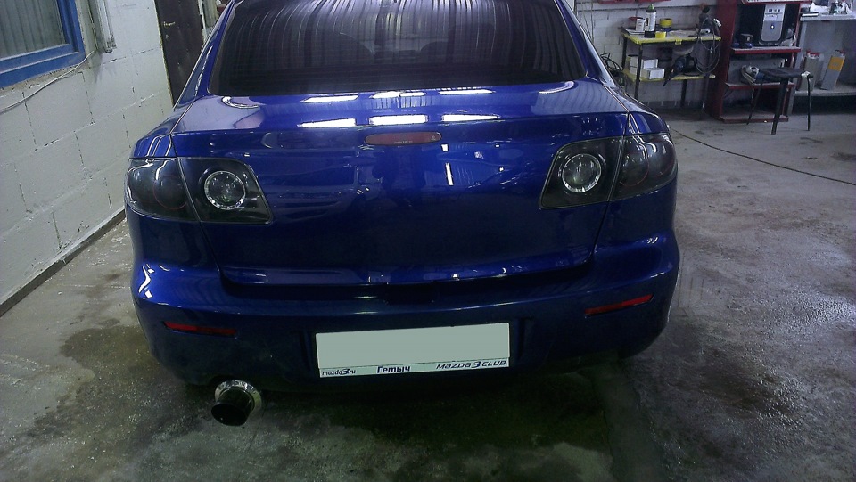 Шейвинг багажника… — Mazda 3 (1G) BK, 9,9 л, 2007 года | стайлинг | DRIVE2