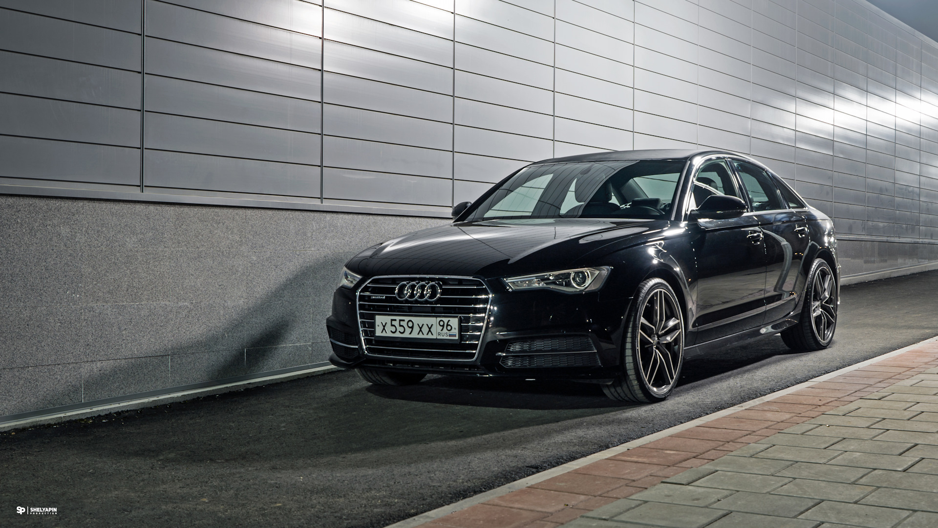 Audi a6 c7 оклейка хрома