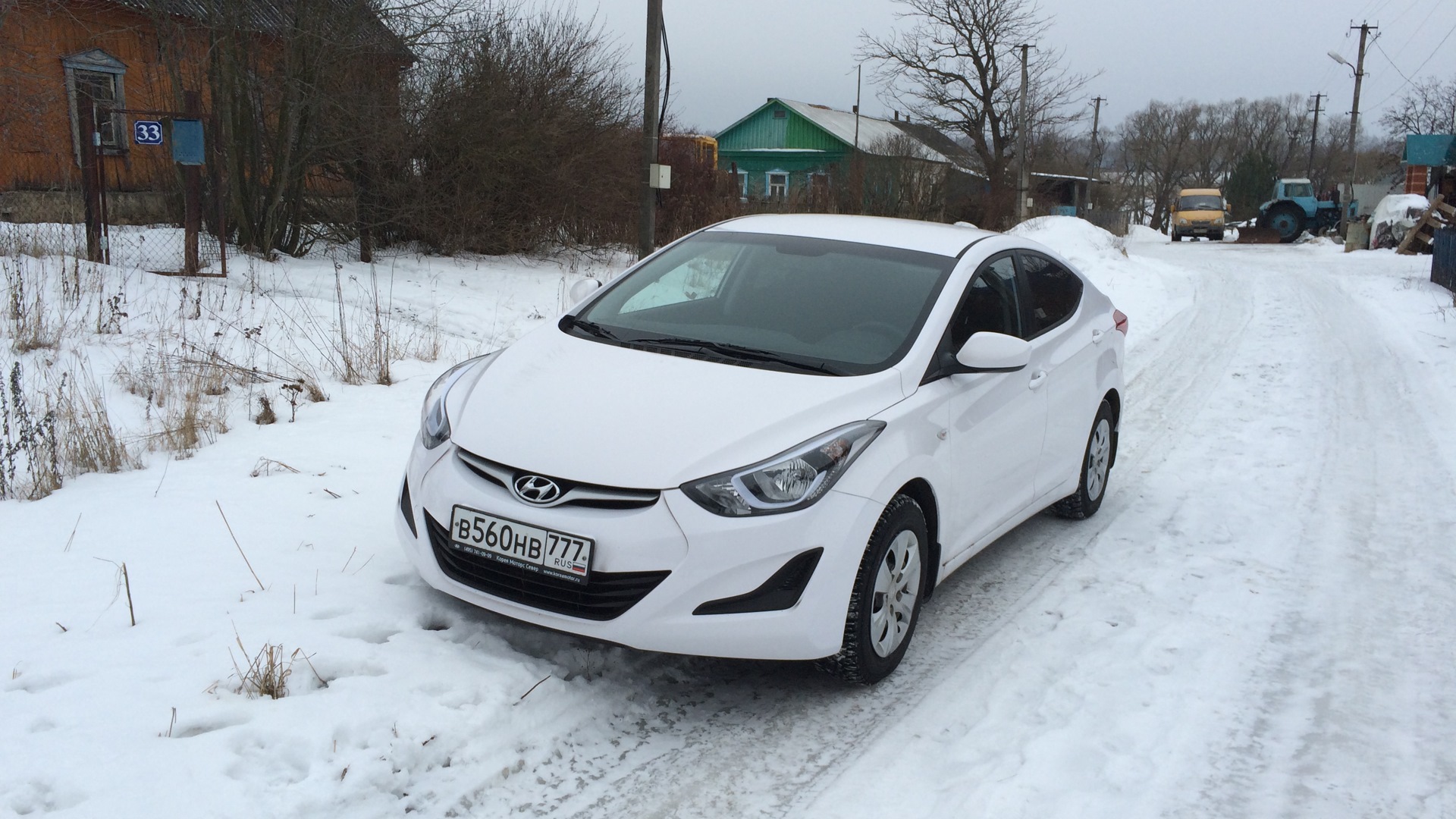 Hyundai Elantra (5G) 1.6 бензиновый 2014 | Oxy...aya zadnitsa на DRIVE2