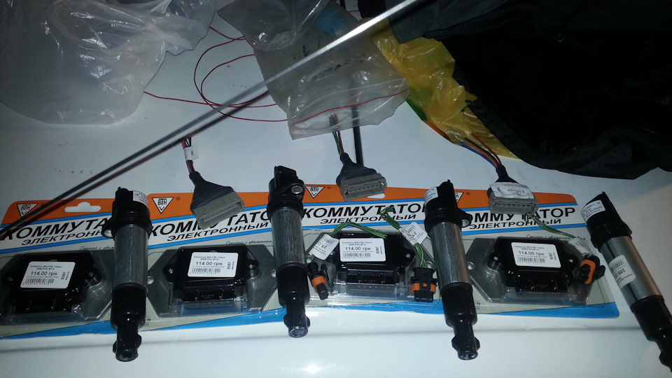 Установка индивидуальных катушек зажигания на FE3N Mazda 626 GD #1 ...