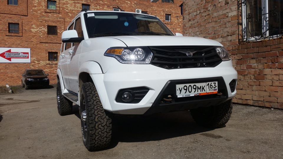Поставил колеса 265/70/16 ет05 — УАЗ Patriot, 2,7 л, 2015 года | шины ...