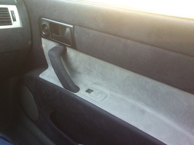 Обтянул салон алькантарой — Chevrolet Lacetti Sedan, 1,4 л, 2011 года ...