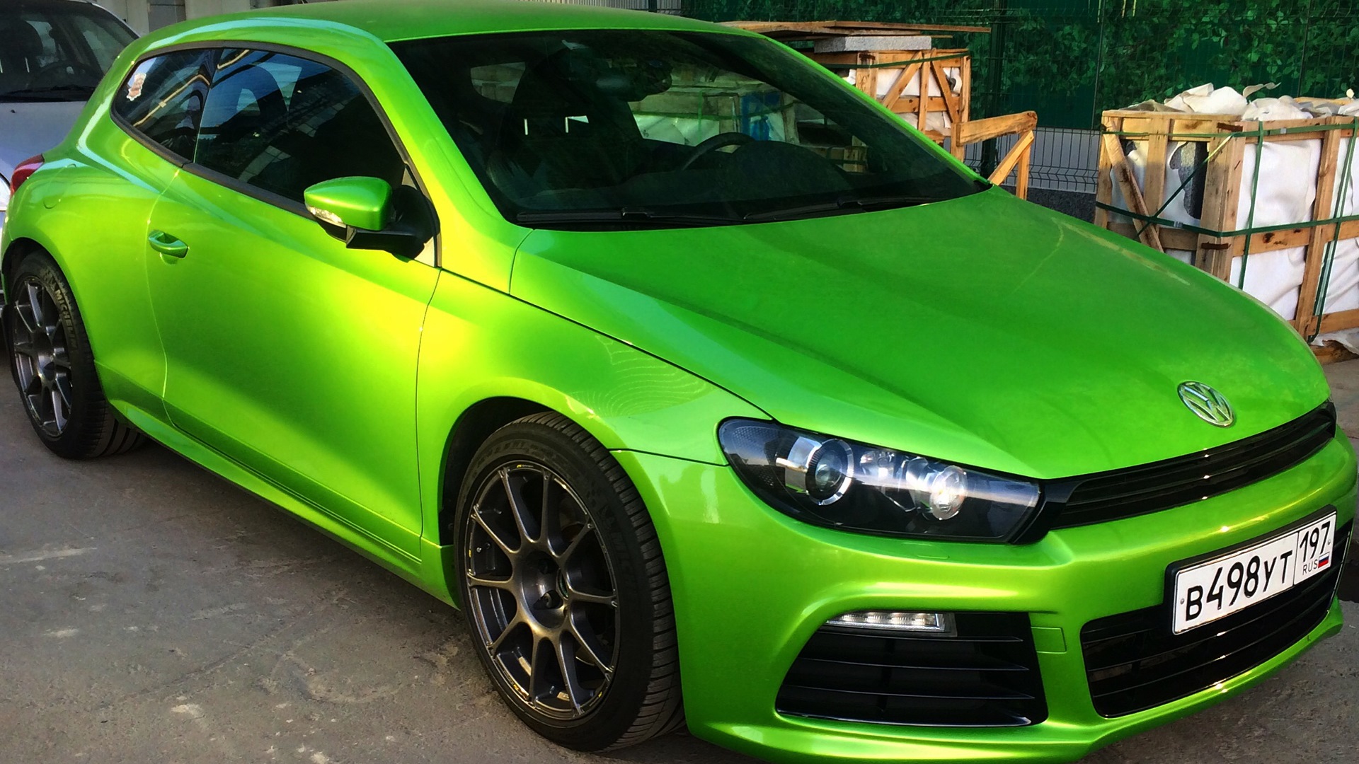 Фольксваген Scirocco цвет хаки