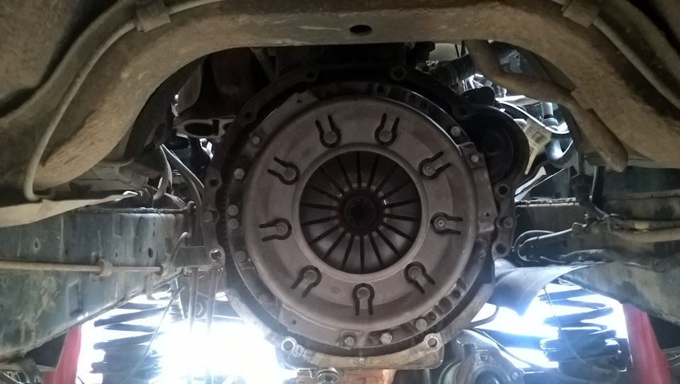 Замена сцепления на SACHS от ГАЗели Бизнес — УАЗ Patriot, 2,7 л, 2013 ...