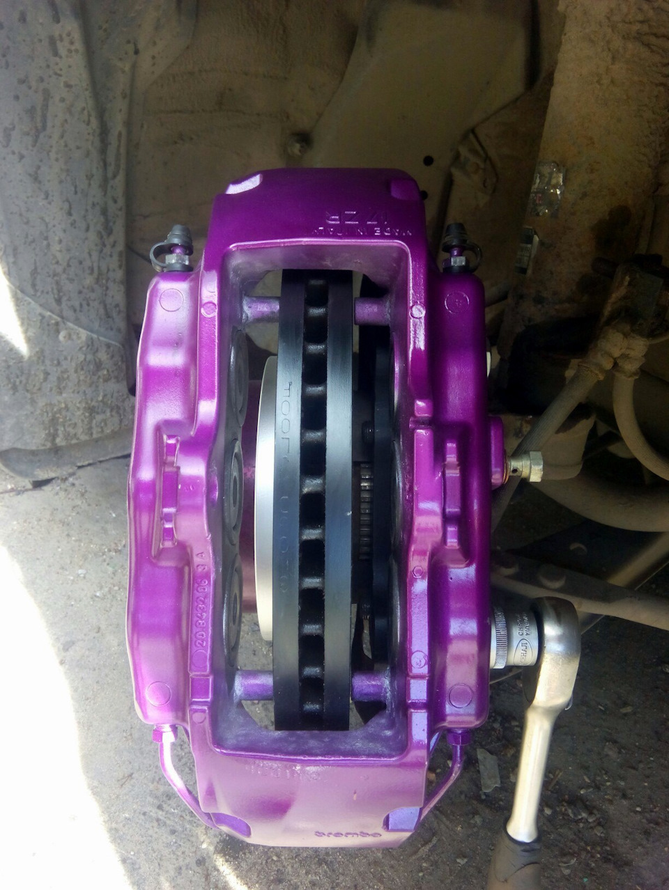 Фото в бортжурнале Infiniti Q45 (FY33/FYG33). Запчасти на фото: 208432