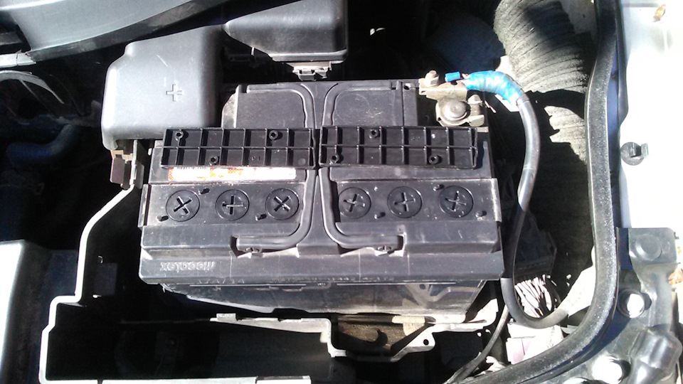 Готовь сани летом(проверка уровня электролита в аккумуляторе) — Renault ...