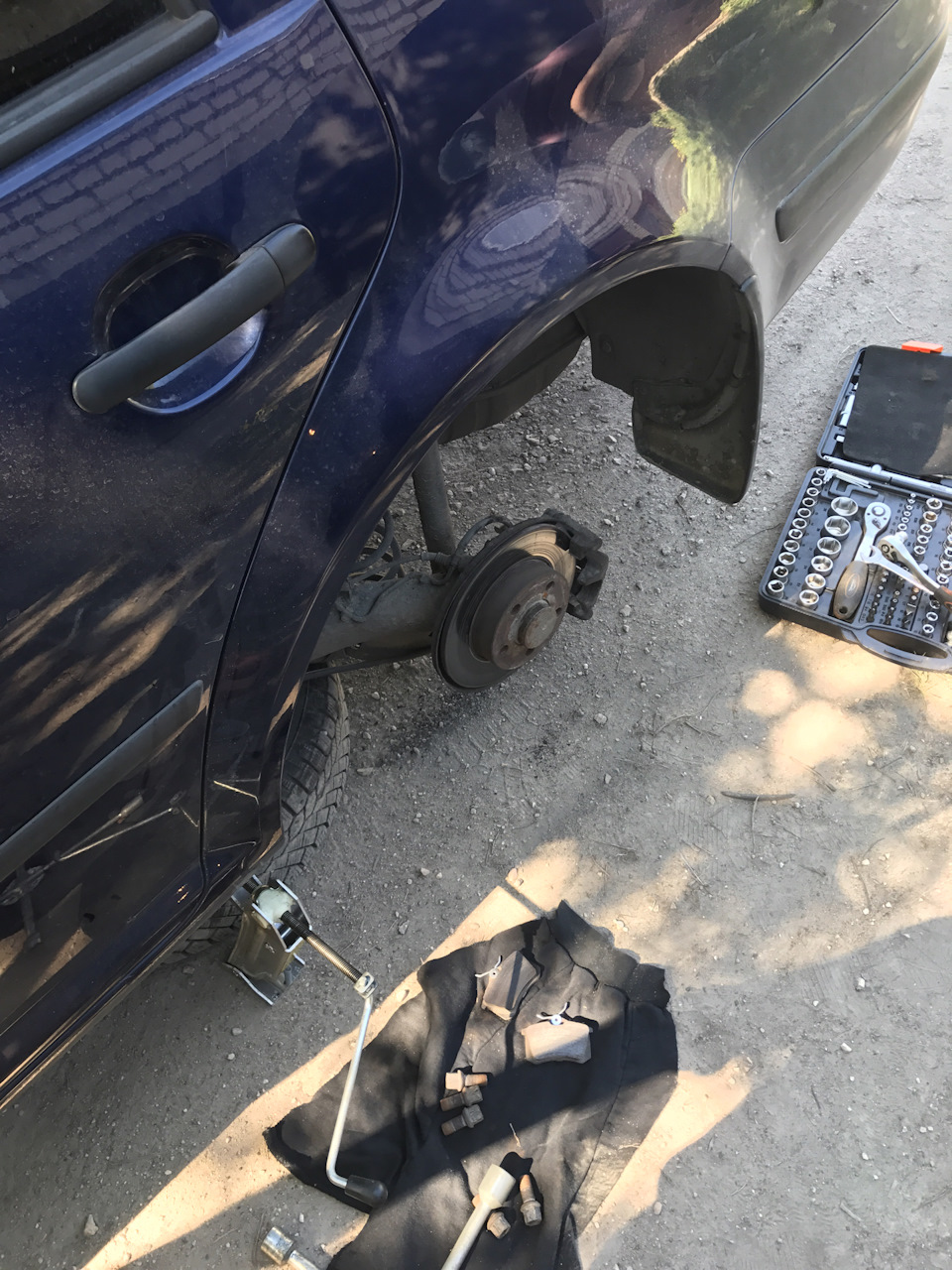 Греется тормозной диск — Volkswagen Bora Variant, 1,9 л, 1999 года ...