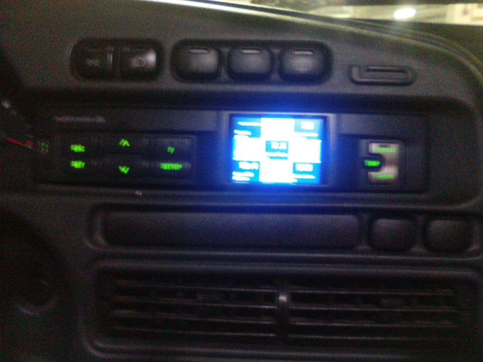 Замена штатного маршрутного компьютера на бортовой компьютер ...