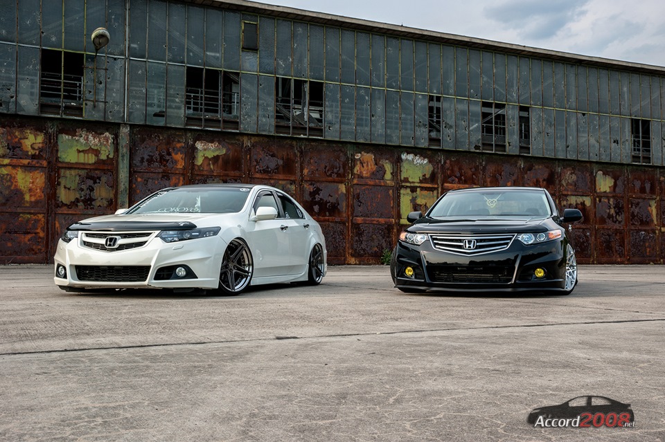 Honda Accord 8 Black Tuning