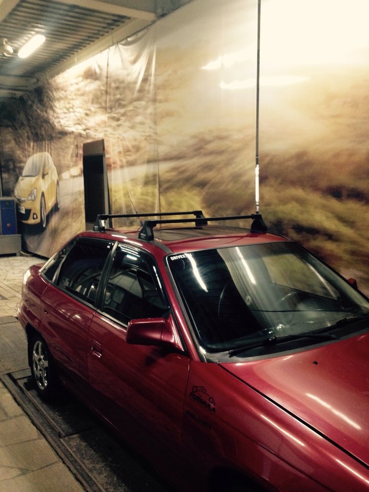 Рейлинги) — Opel Astra F, 1,6 л, 1992 года | стайлинг | DRIVE2