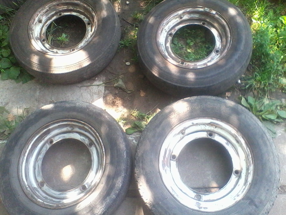 колеса — ЗАЗ 968, 1,2 л, 1989 года | колёсные диски | DRIVE2