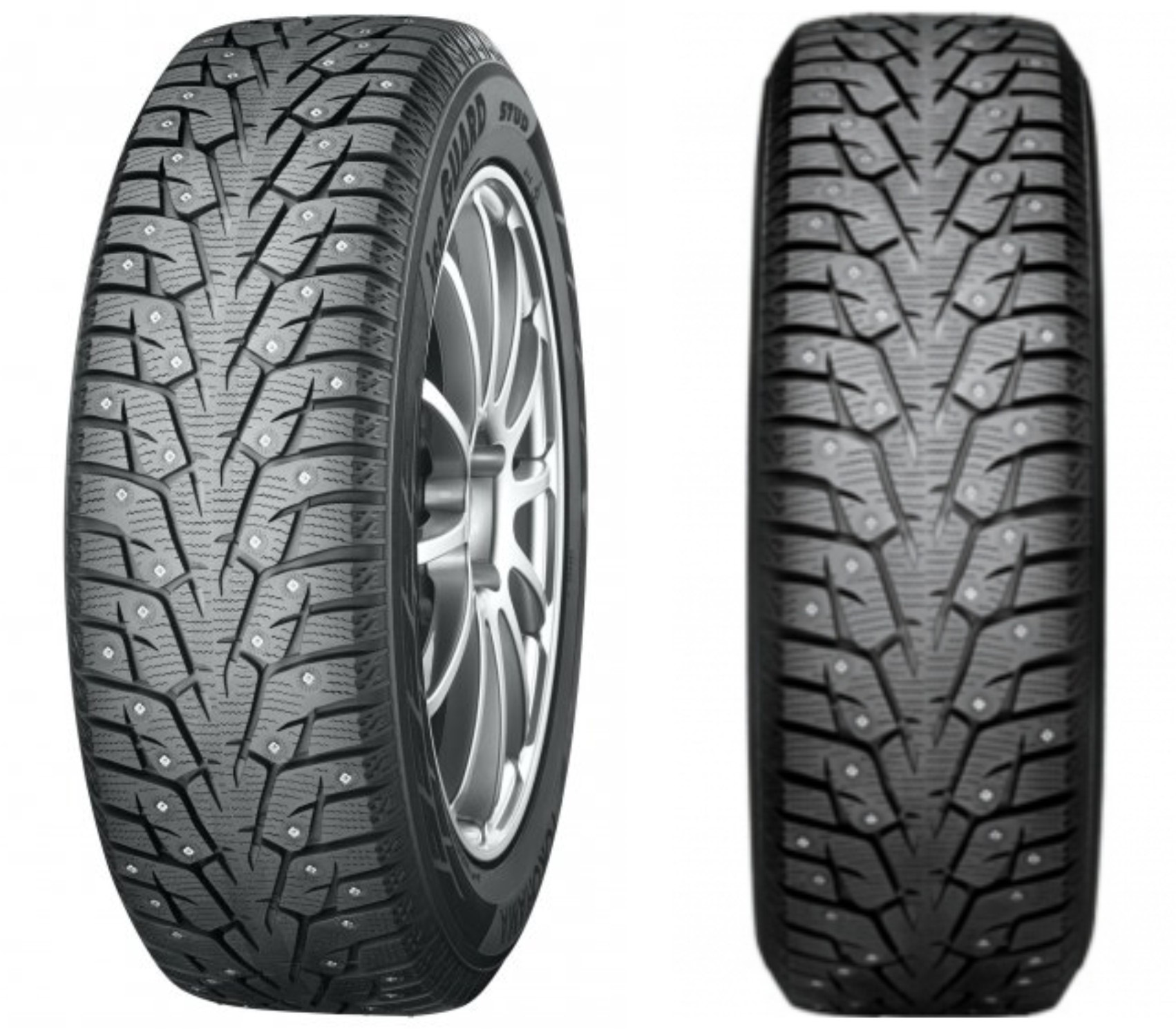 Зимняя резина Yokohama Ice Guard Stud iG55 — KIA Rio (2G), 1,4 л, 2009 ...