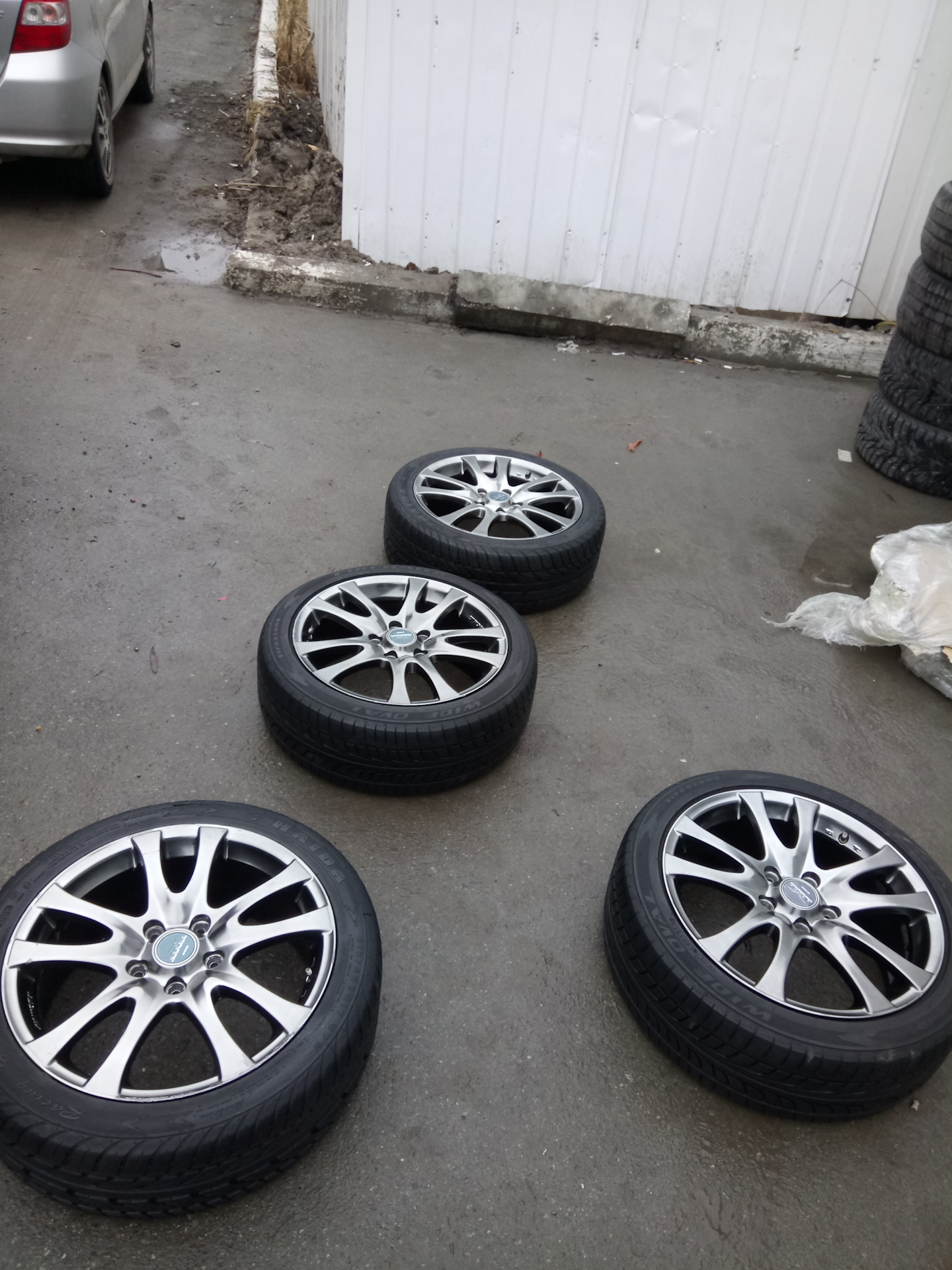 Work Steez R17 215/45 — Mazda 3 (2G) BL, 1,6 л, 2010 года | колёсные диски  | DRIVE2