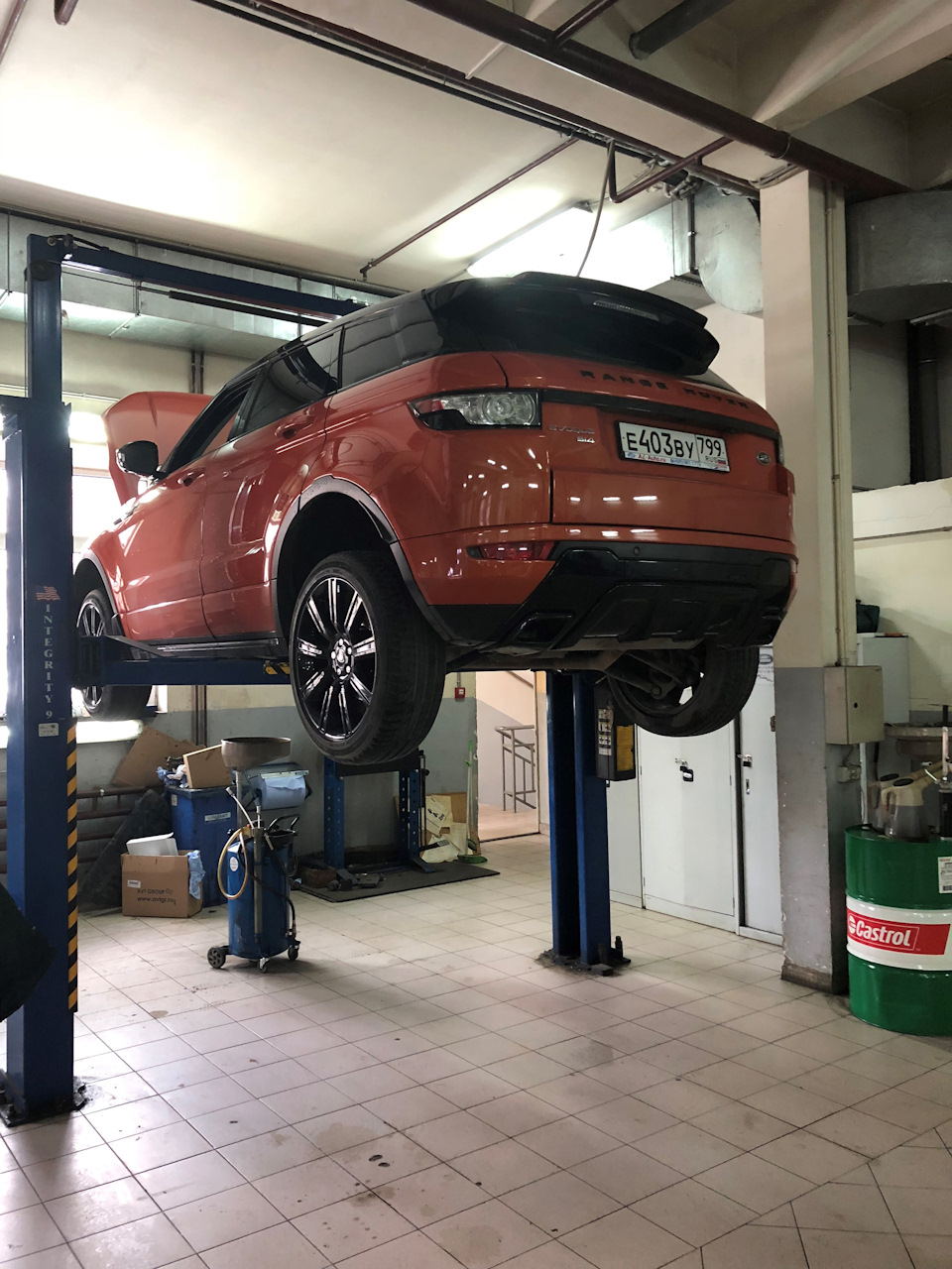 Посещение сервиса и ТО для Апельсинки — Land Rover Range Rover Evoque ...