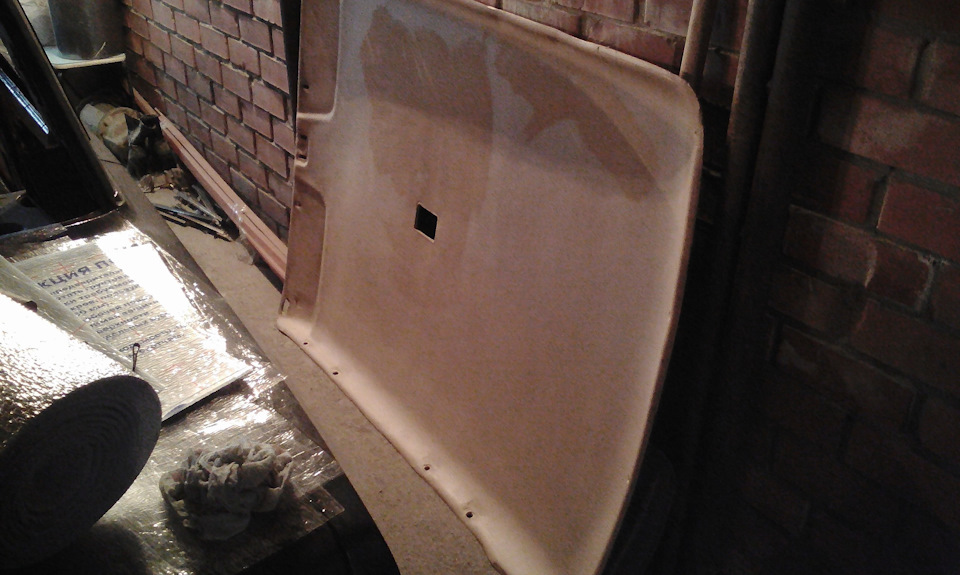 Утепление крыши и капота самоклеящимся изолоном — Lada 2107, 1,5 л ...