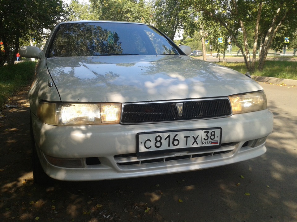 Решил полирнуть фары. — Toyota Cresta (90), 2 л, 1997 года | аксессуары ...