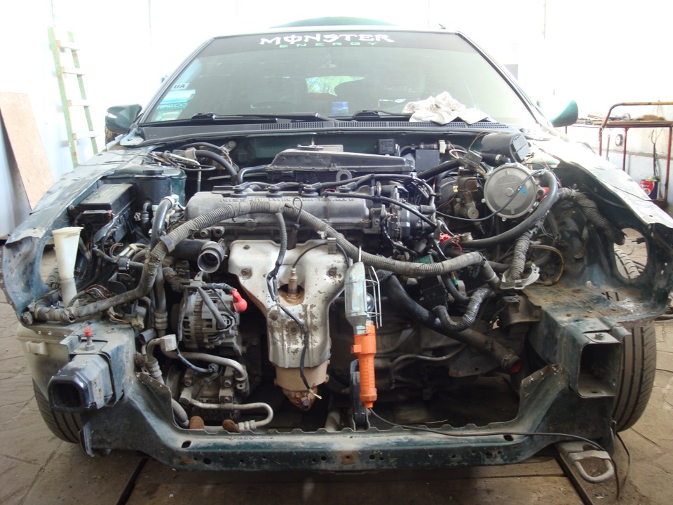 нтрудное начало — Nissan Almera I (N15), 1,4 л, 1996 года | кузовной ...