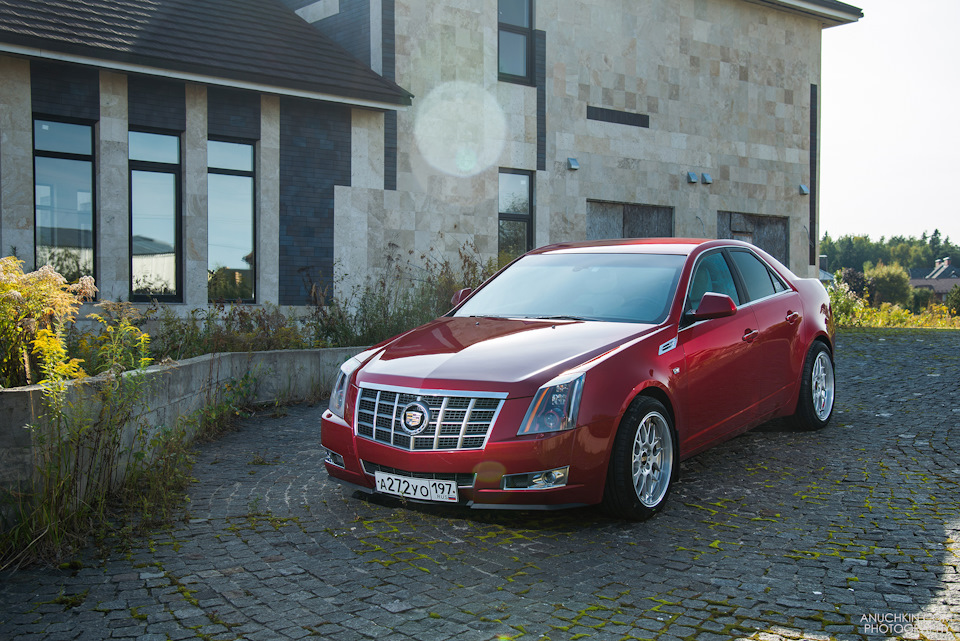 Cadillac CTS 2008 Red