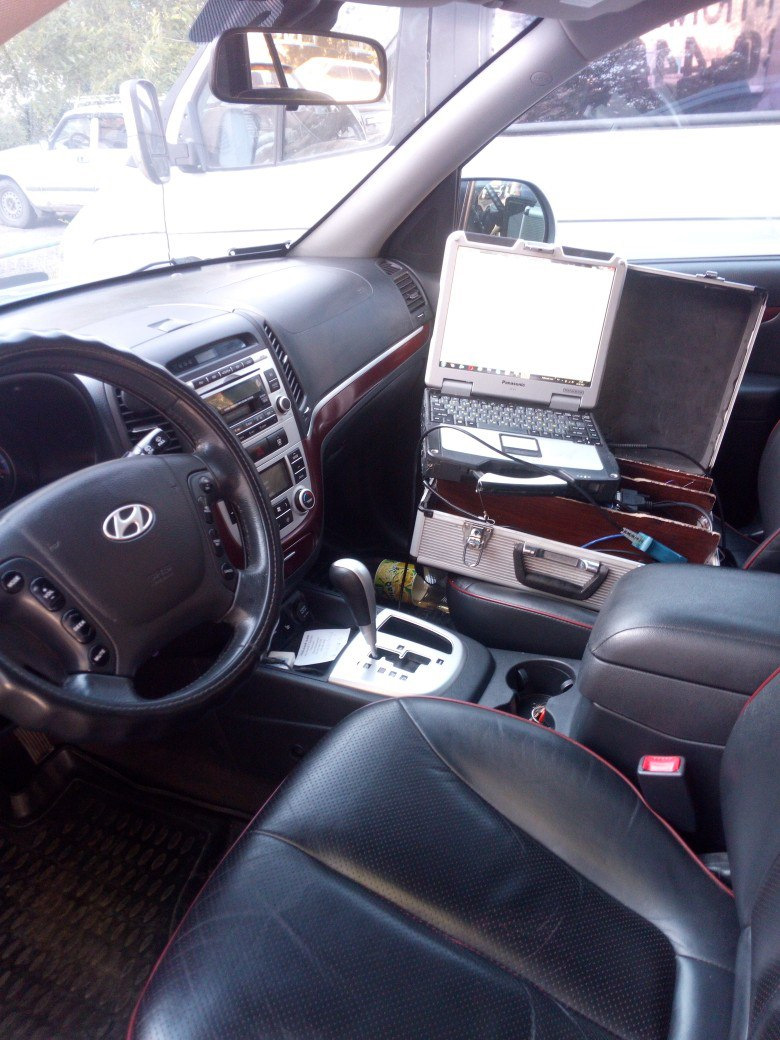 Фото в бортжурнале Hyundai Santa Fe (2G)