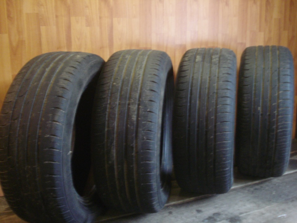 Продам резину Continental Contact 2 215/55/R16 93H и Nokian NRVI 205/60 ...
