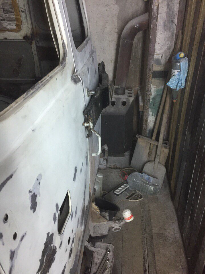 Приделали калитку от 469 на буханку — УАЗ 3962, 2,9 л, 1995 года ...