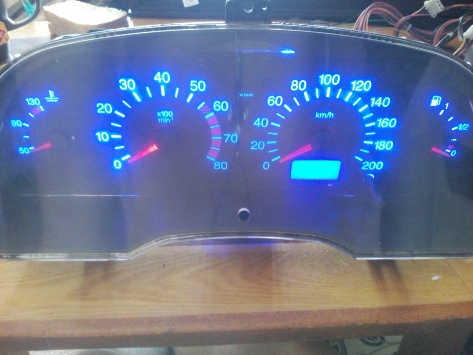 Подсветка панели приборов — Москвич 2141, 1,8 л., 1999 года ...