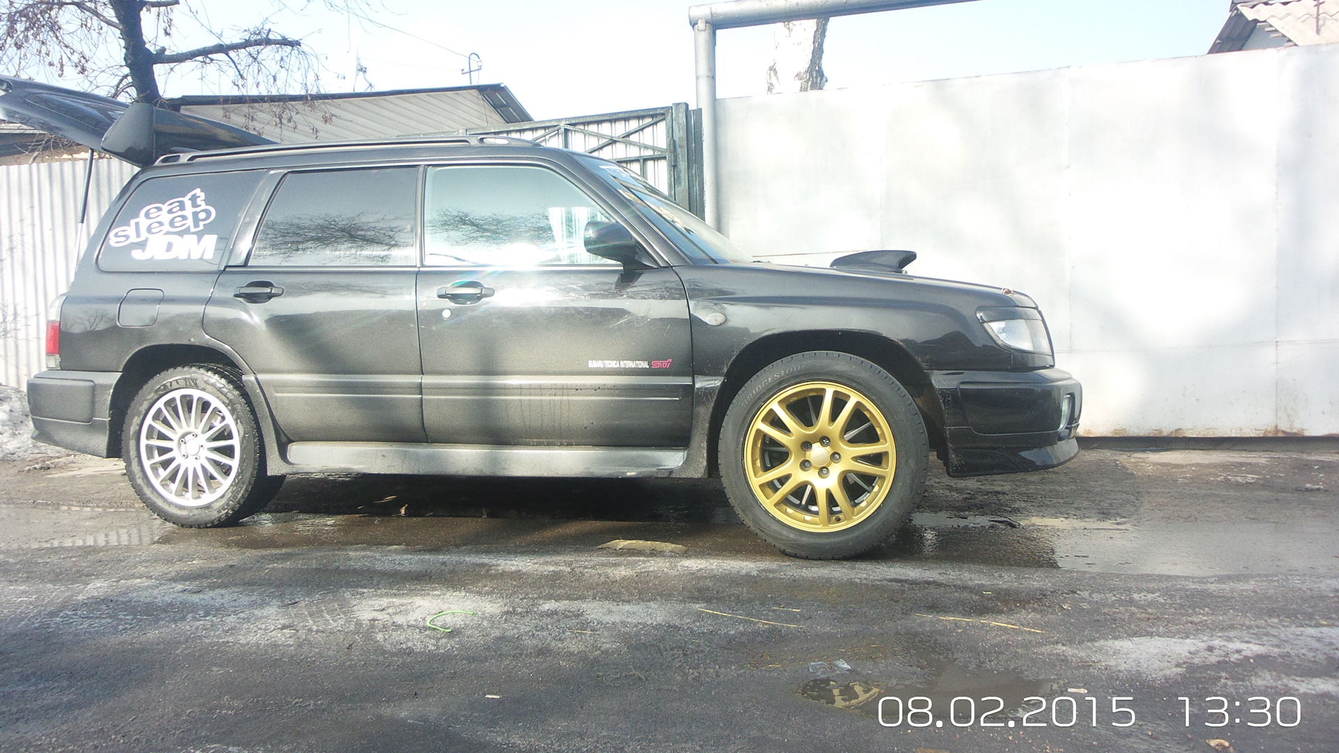 Конечно же ЗОЛОТЫЕ ДИСКИ на субару! — Subaru Forester (SF), 2 л, 1997 ...